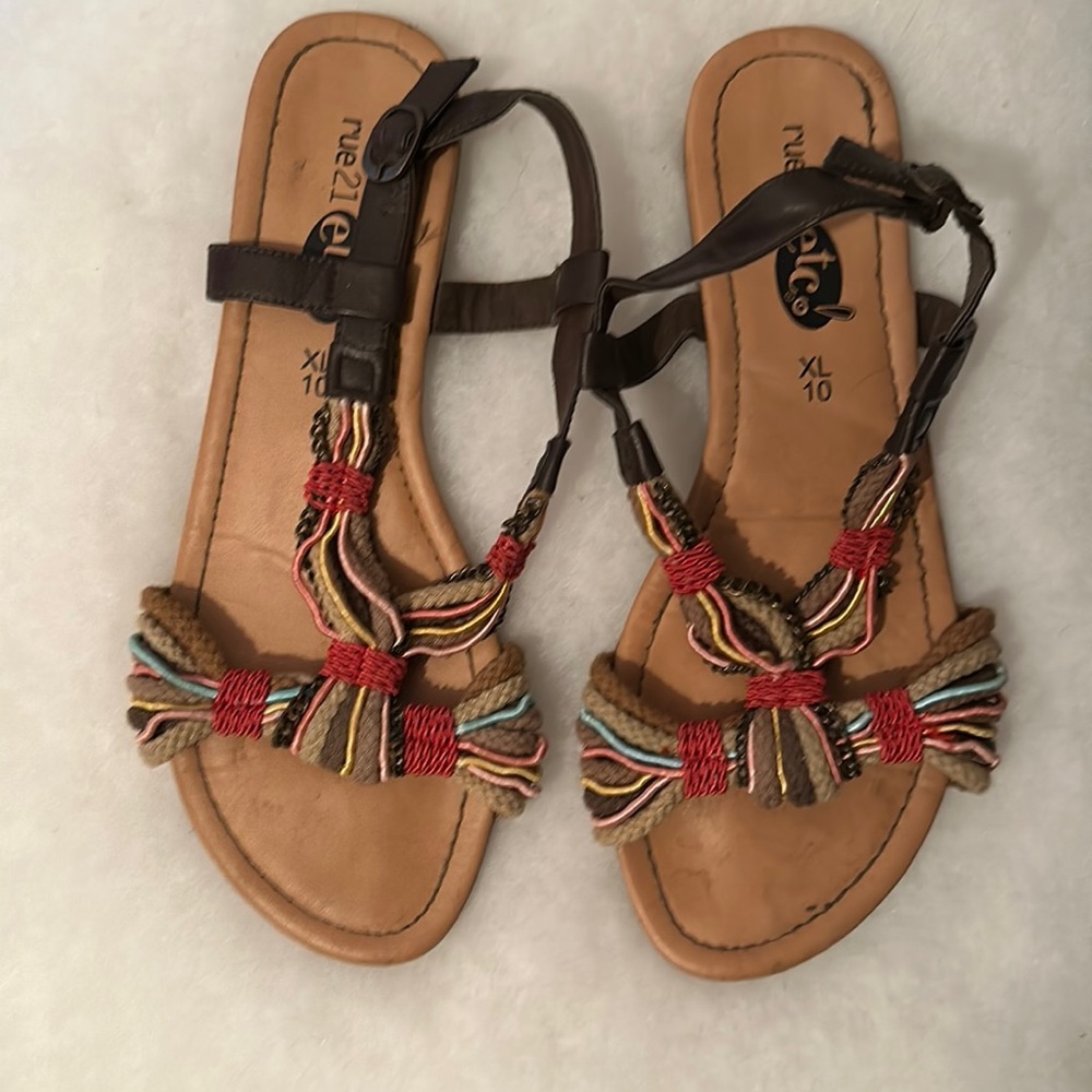 Rue 21 Sandals! All different textures!